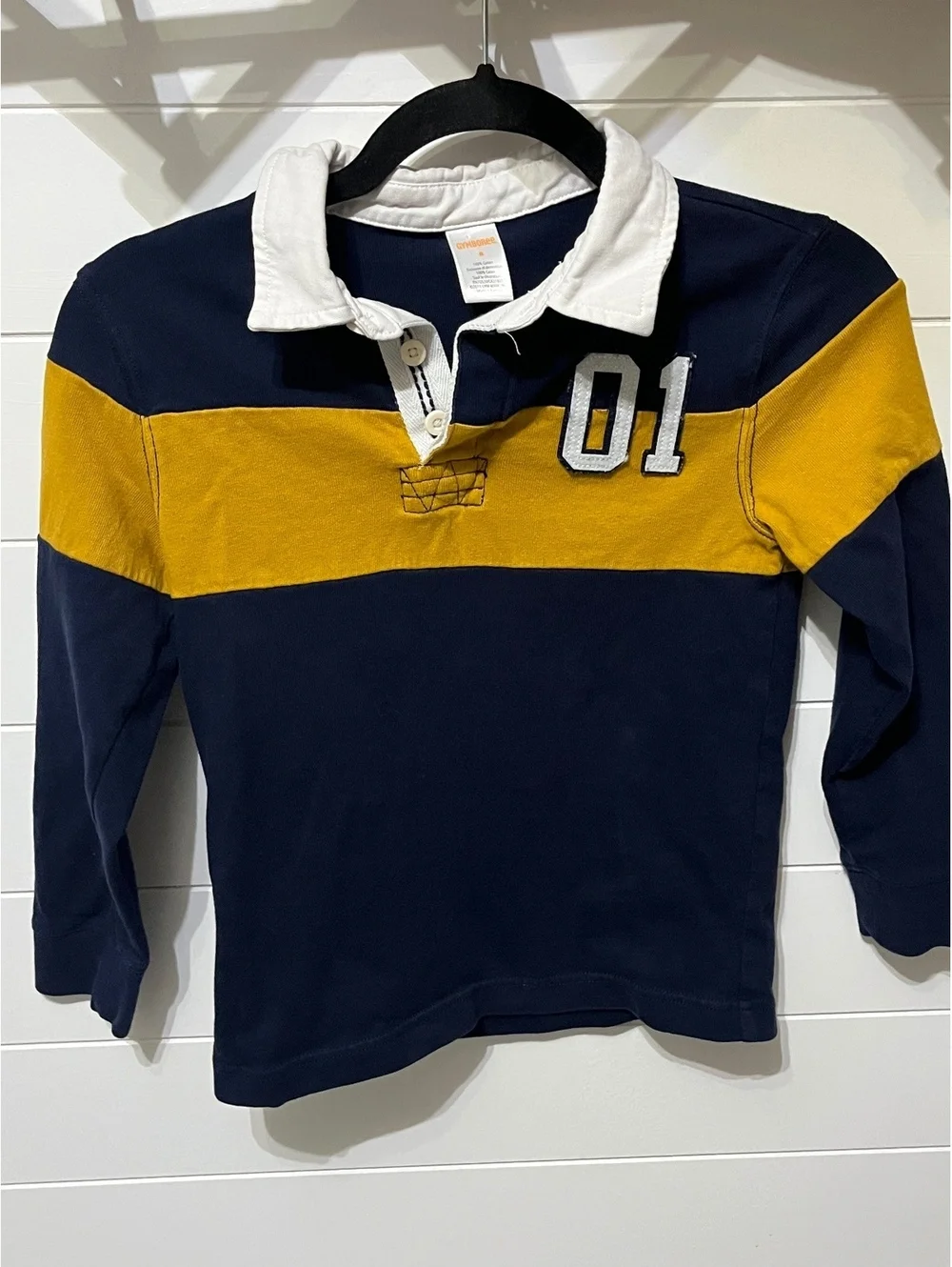 Gymboree Boys' Long Sleeve Rugby Shirt